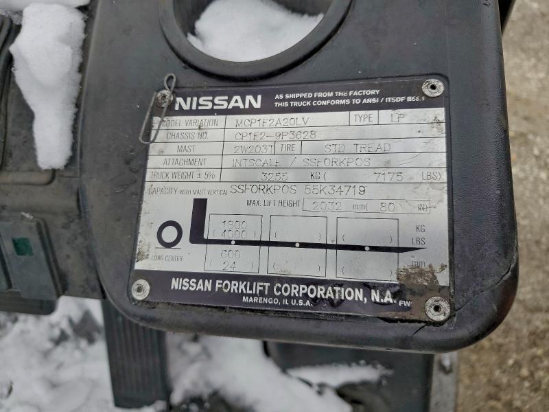 2012 NISS FORKLIFT #3312210106