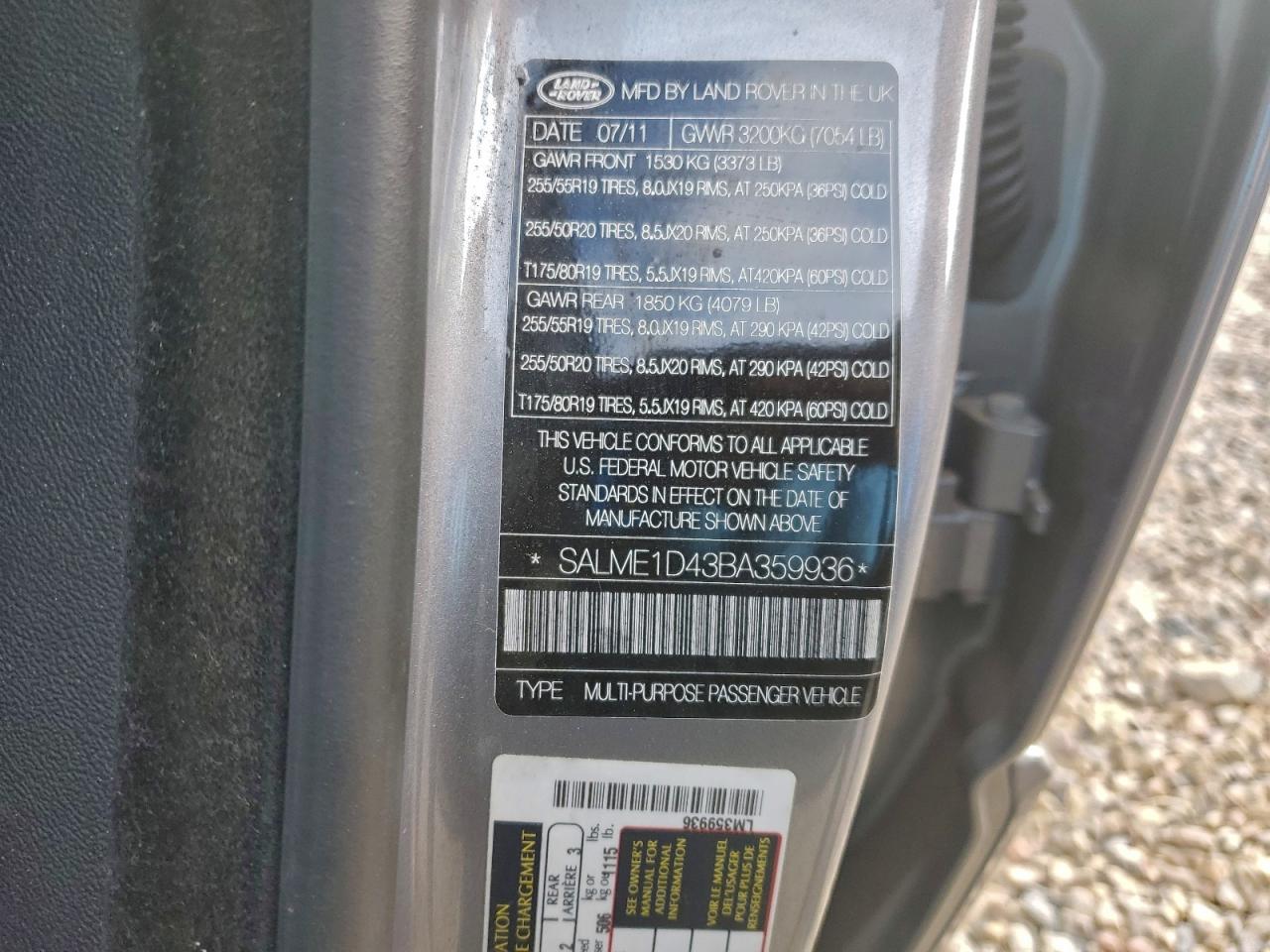 LAND ROVER RANGE ROVER HSE