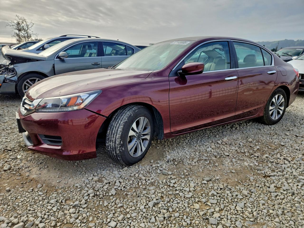 Lot #3318017483 2014 HONDA ACCORD LX