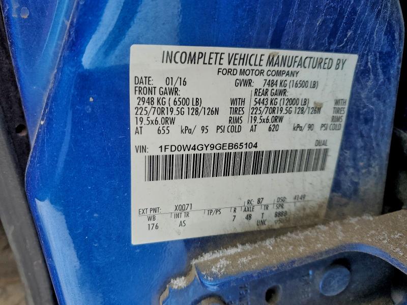 2016 FORD F450 SUPER #3304768915