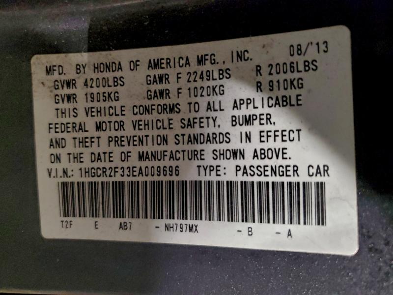 2014 HONDA ACCORD LX #3308427320