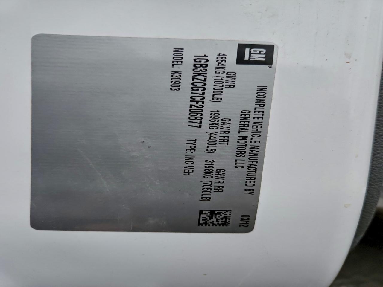 Lot #3311729223 2012 CHEVROLET SILVERADO