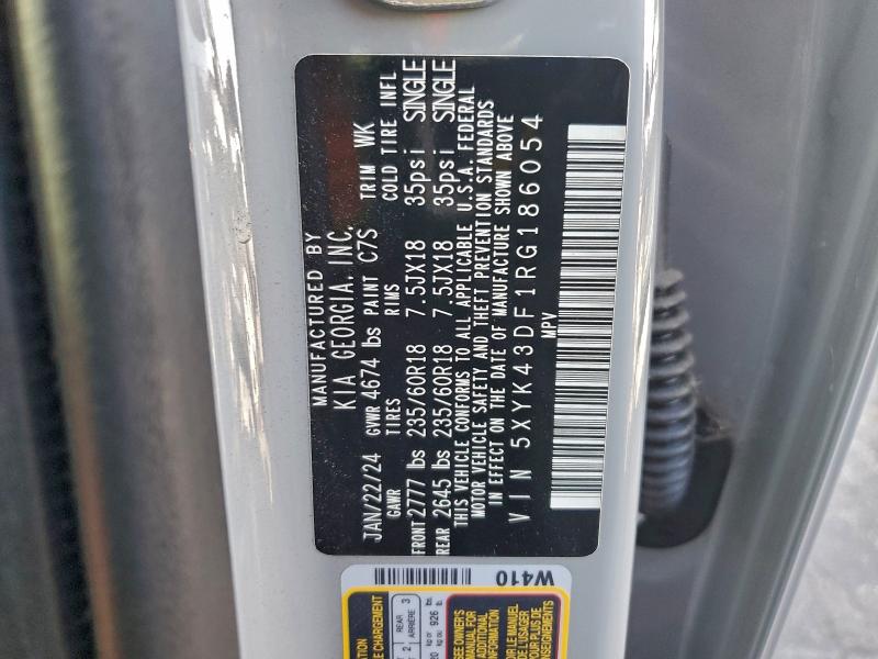 2024 KIA SPORTAGE S #3320197154