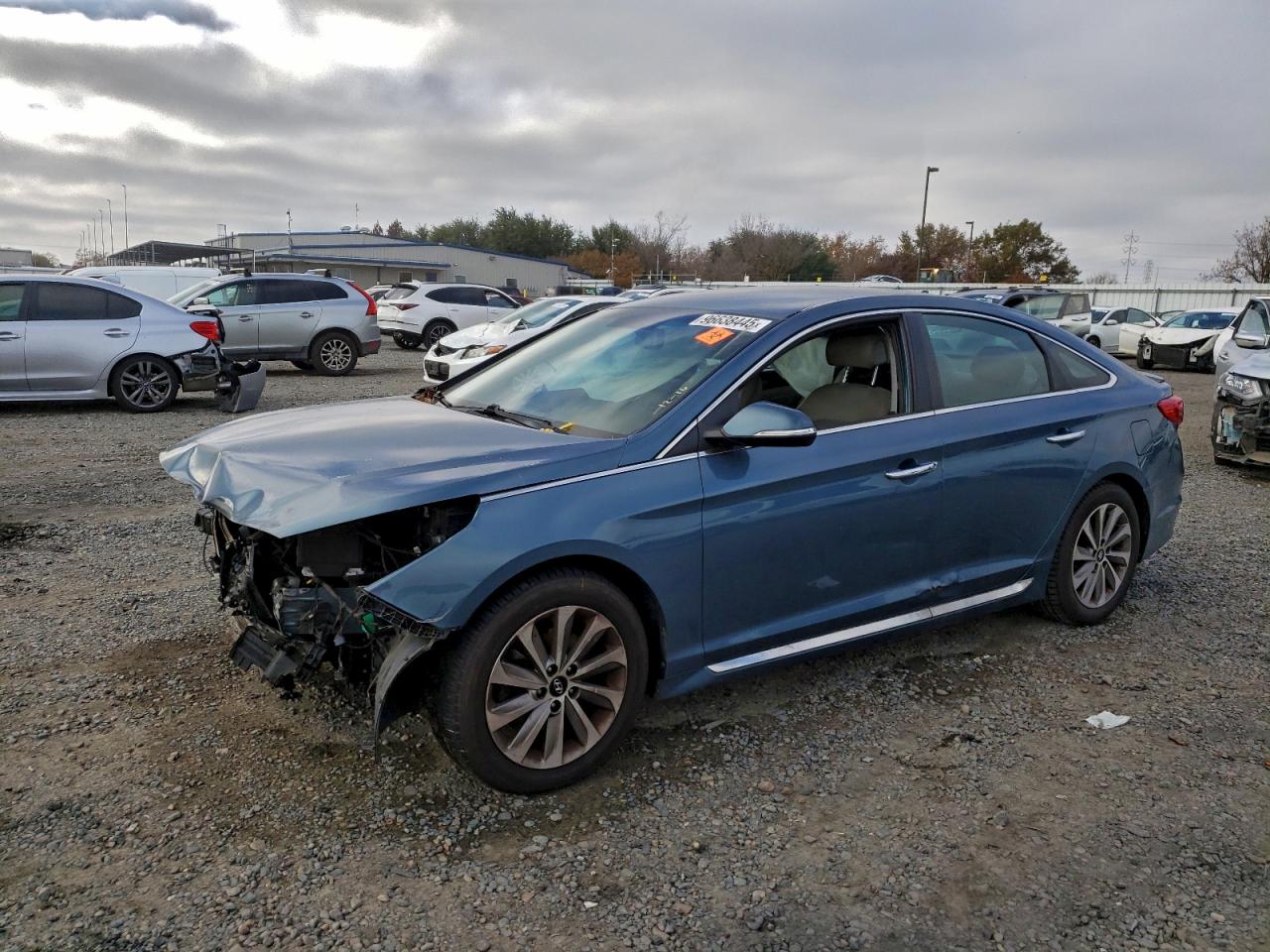 Lot #3317843021 2015 HYUNDAI SONATA SPO