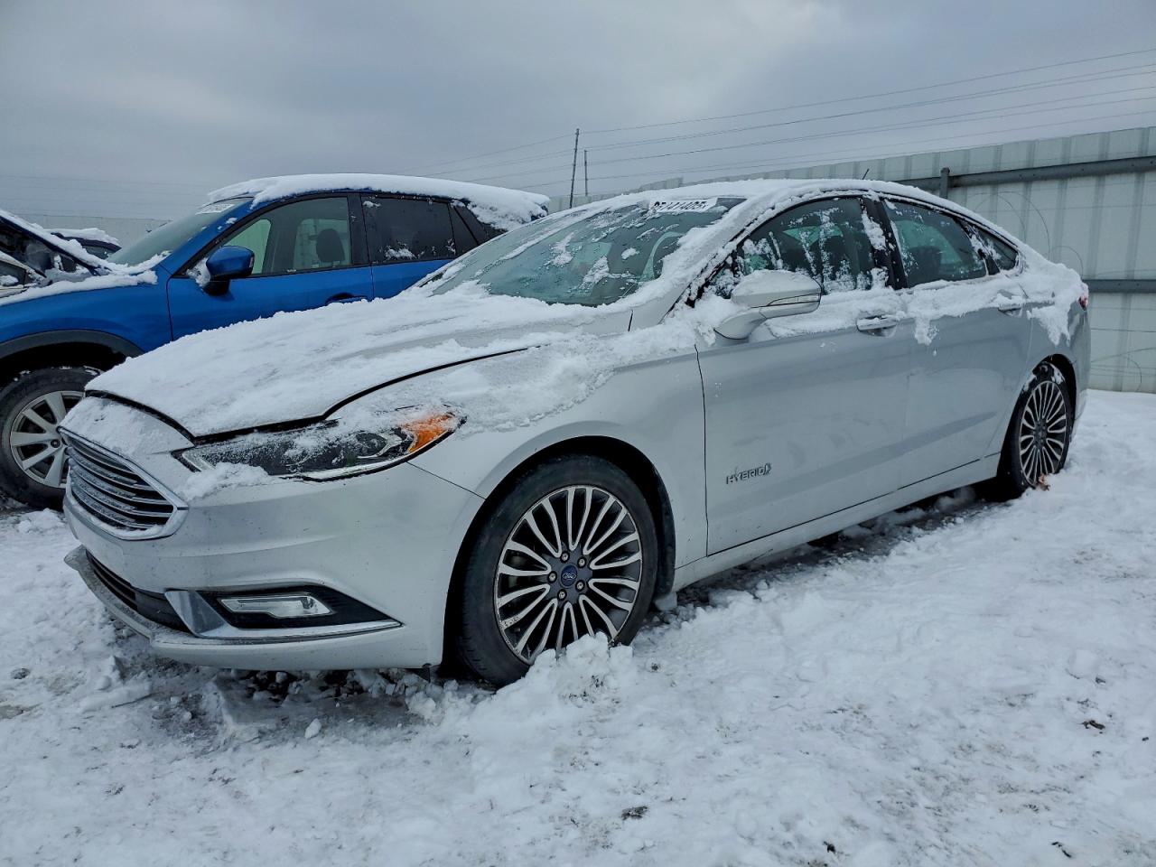 Lot #3308218206 2018 FORD FUSION TIT