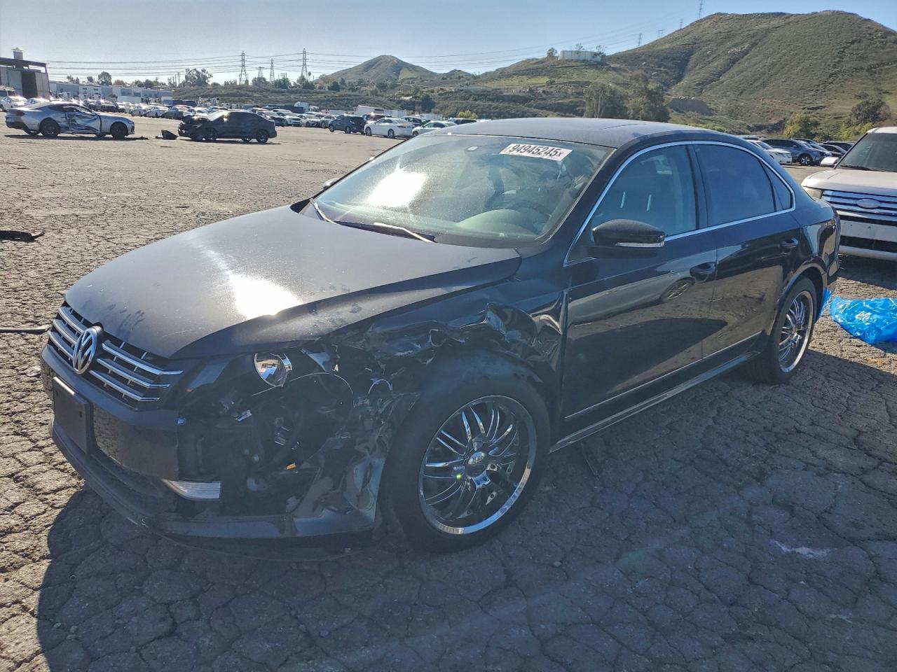 Lot #3308358379 2014 VOLKSWAGEN PASSAT SEL