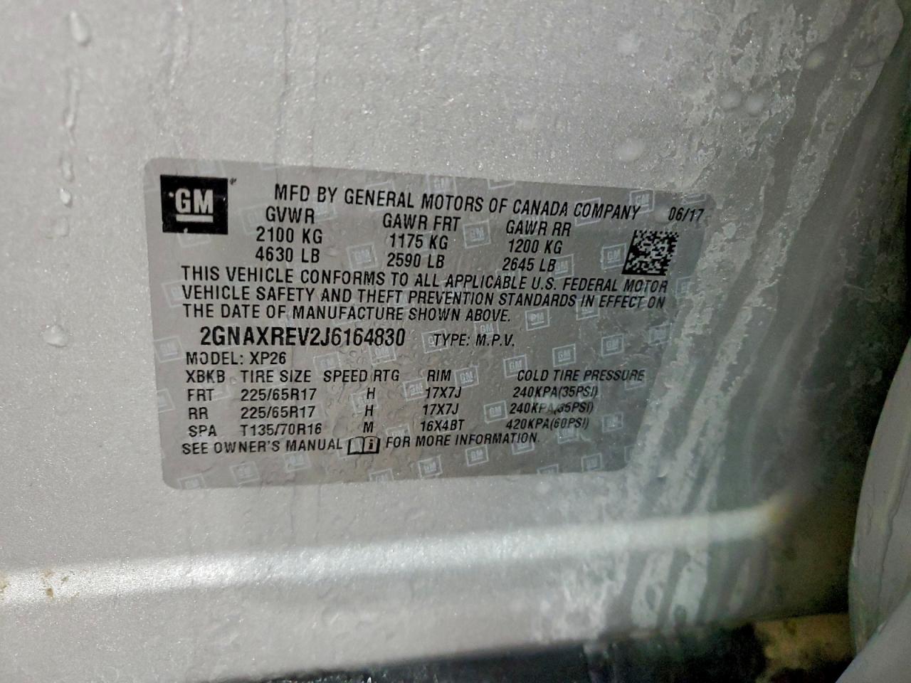 CHEVROLET EQUINOX LS