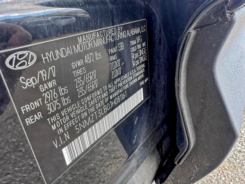 2018 HYUNDAI SANTA FE S #3301766341