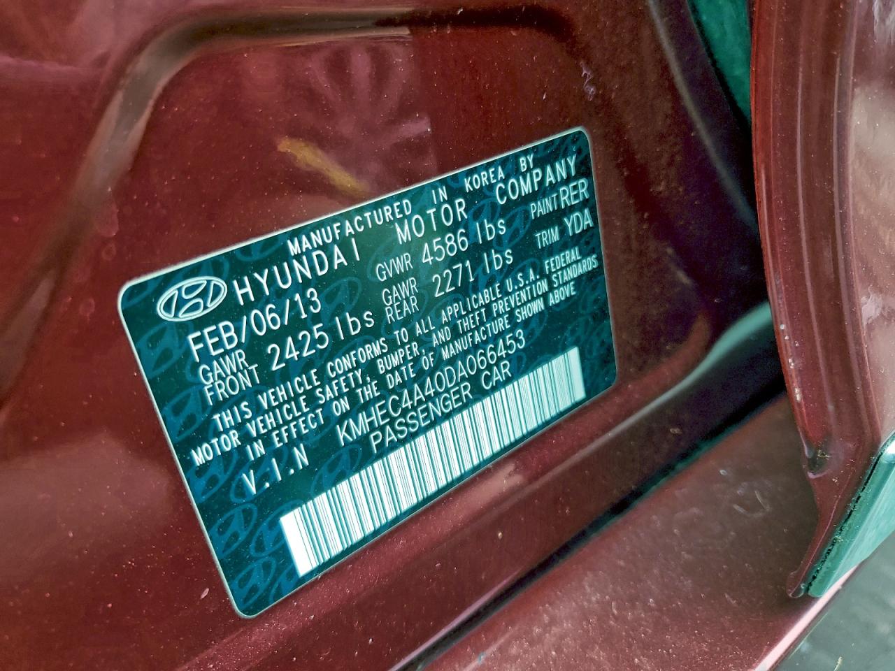 HYUNDAI SONATA HYBRID