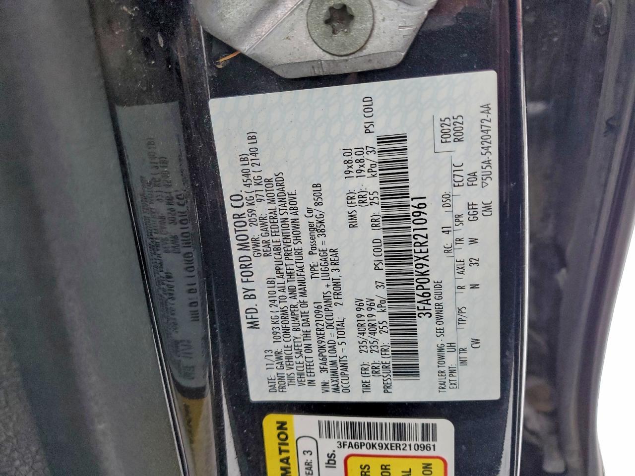 FORD FUSION TITANIUM