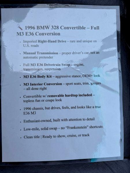 1996 BMW M3 #3303594946