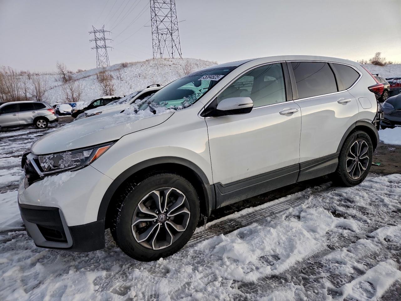 Lot #3316824398 2021 HONDA CR-V EXL