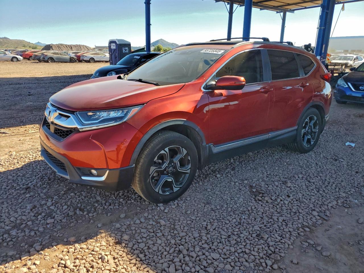 Lot #3316842718 2017 HONDA CR-V TOURI