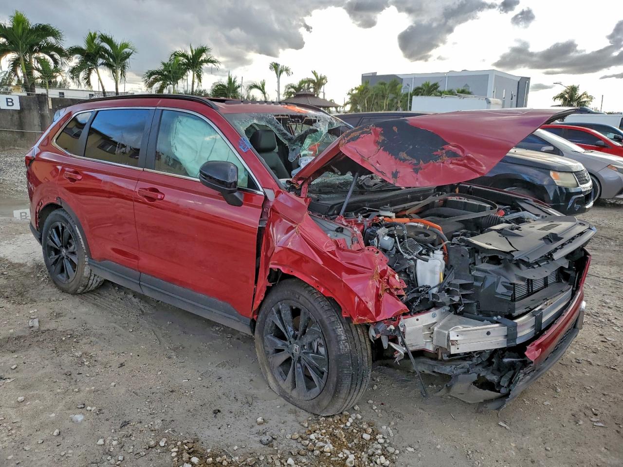 Lot #3311468243 2023 HONDA CR-V SPORT