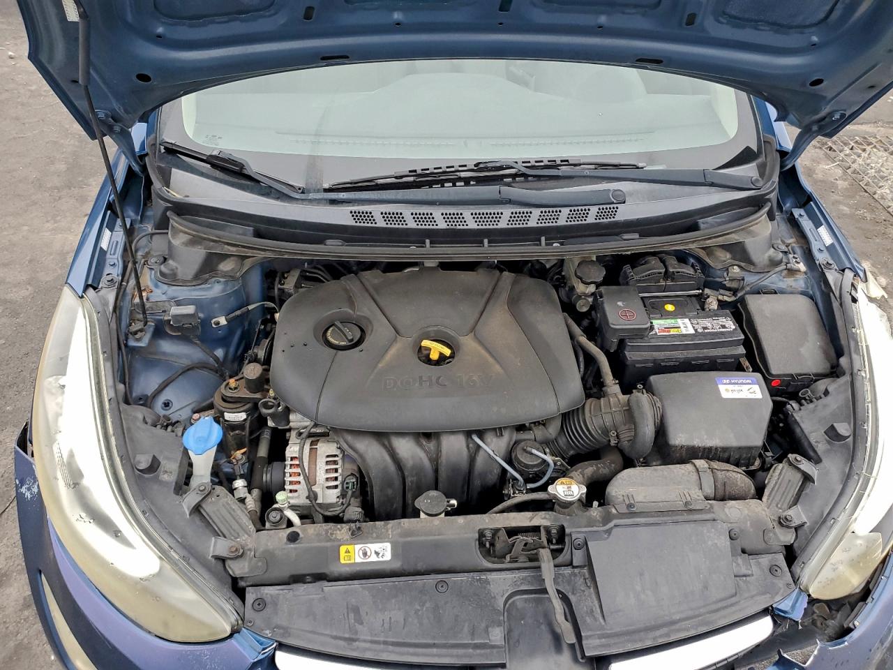 Lot #3315984203 2016 HYUNDAI ELANTRA SE