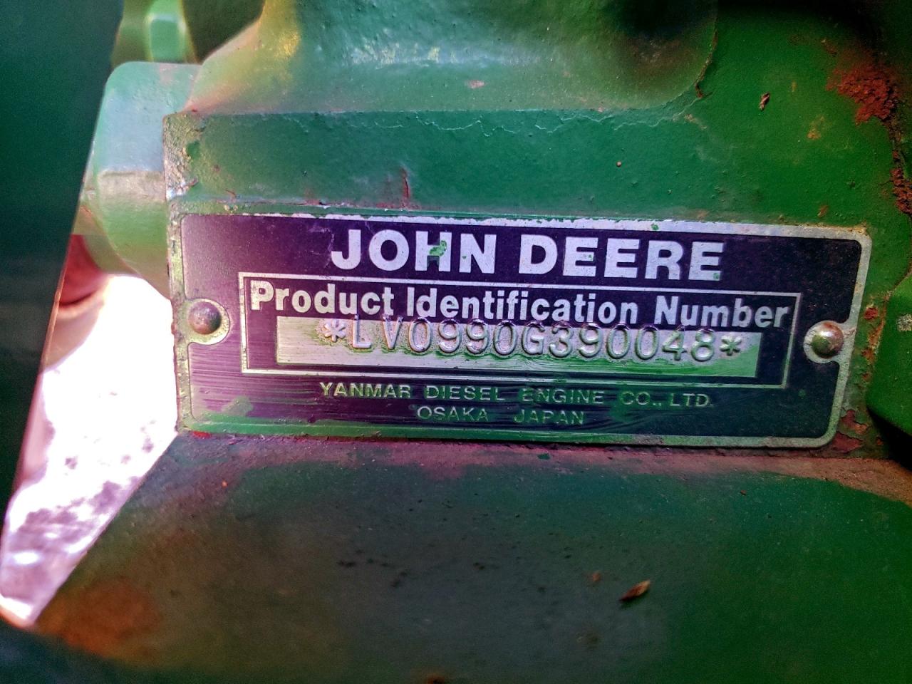 Lot #3317754077 2003 JOHN DEERE 990