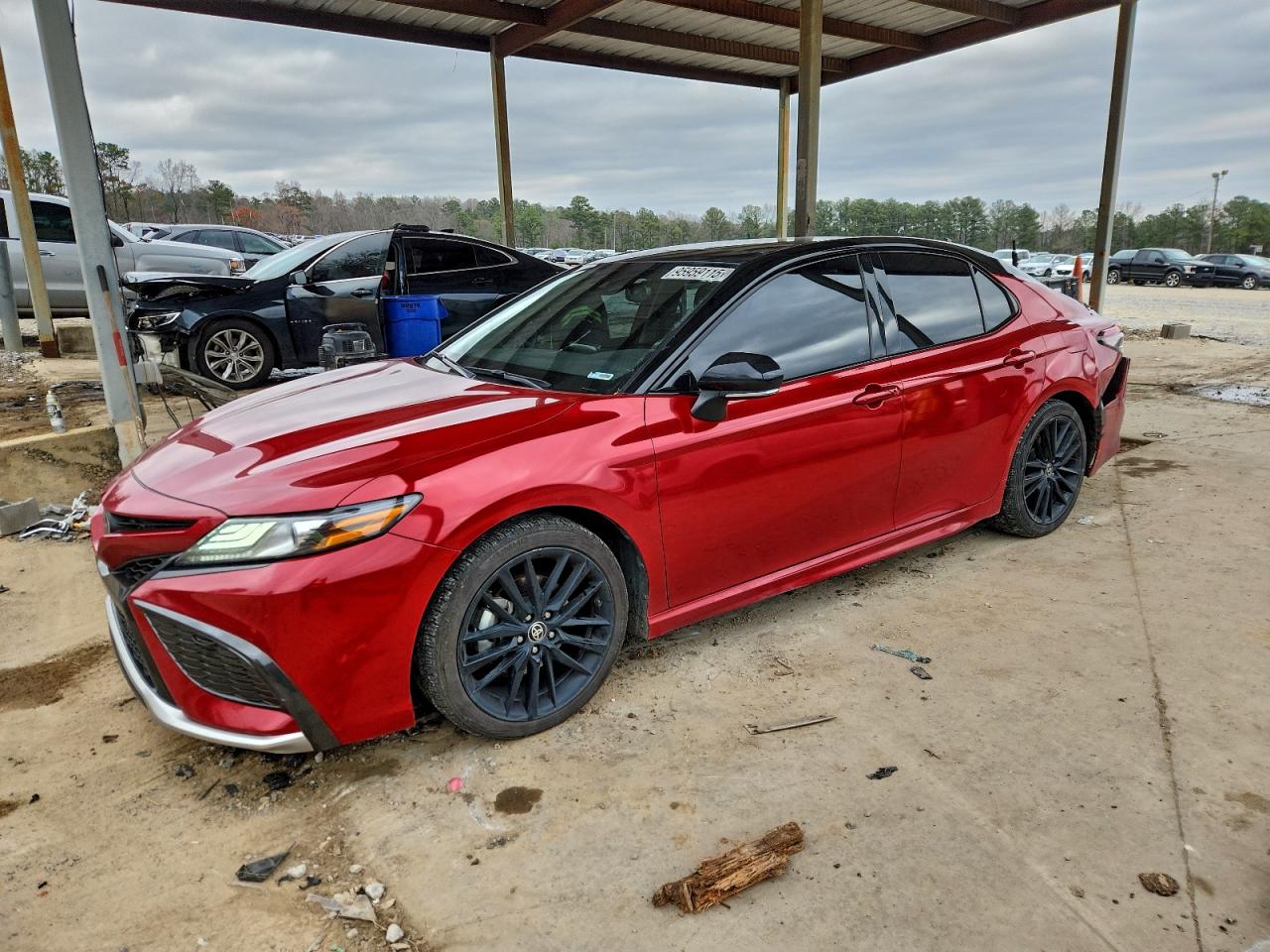 Lot #3311541241 2021 TOYOTA CAMRY XSE