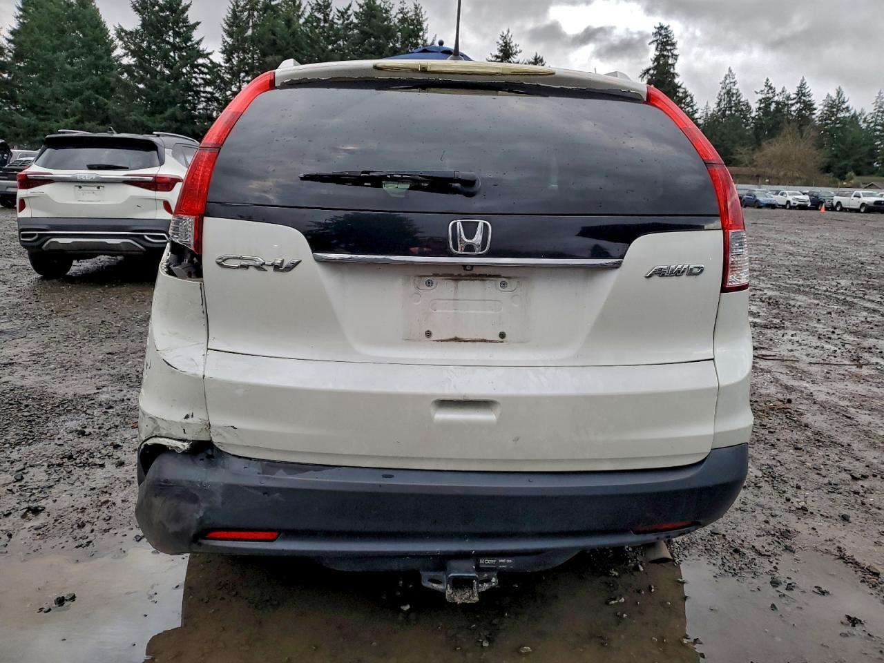 Lot #3315919083 2014 HONDA CR-V EXL