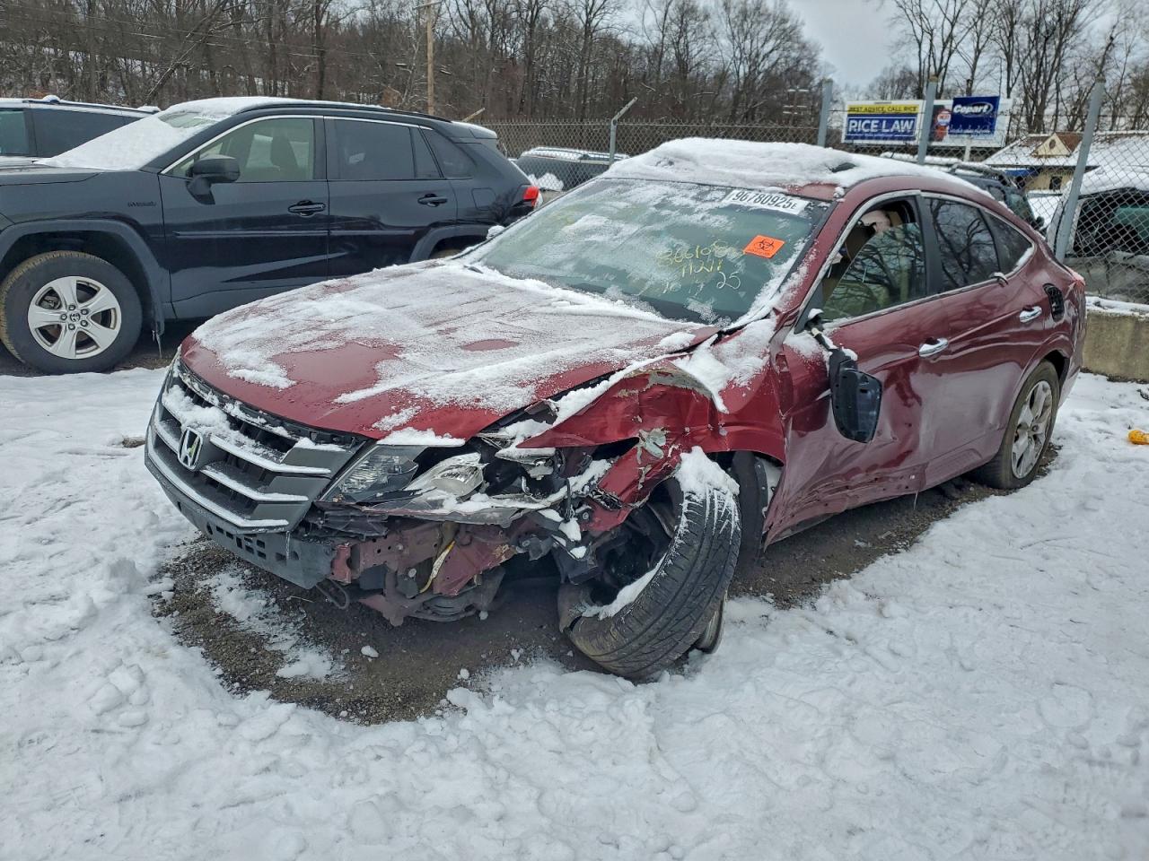 Lot #3317170133 2010 HONDA ACCORD CRO