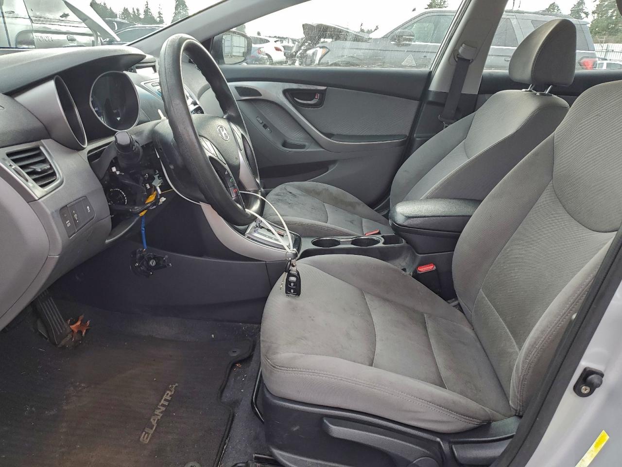 Lot #3316081293 2013 HYUNDAI ELANTRA GL