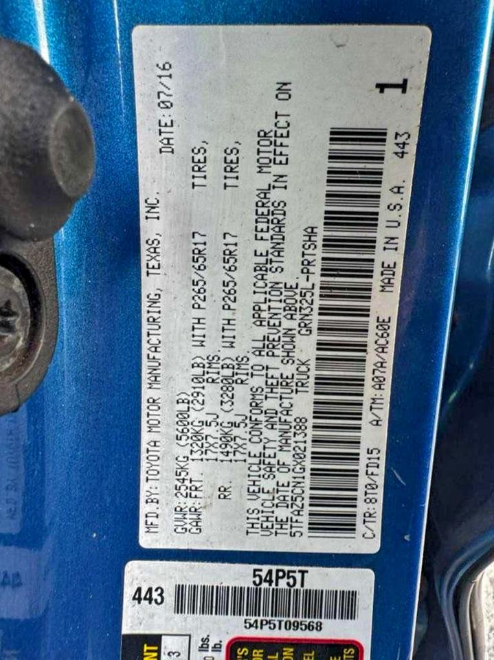 TOYOTA TACOMA DOUBLE CAB