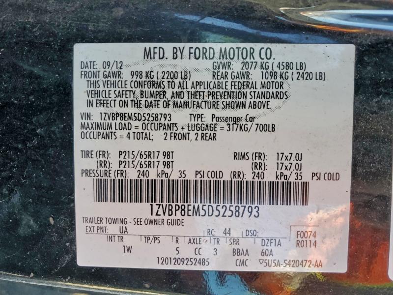 2013 FORD MUSTANG #3304959944