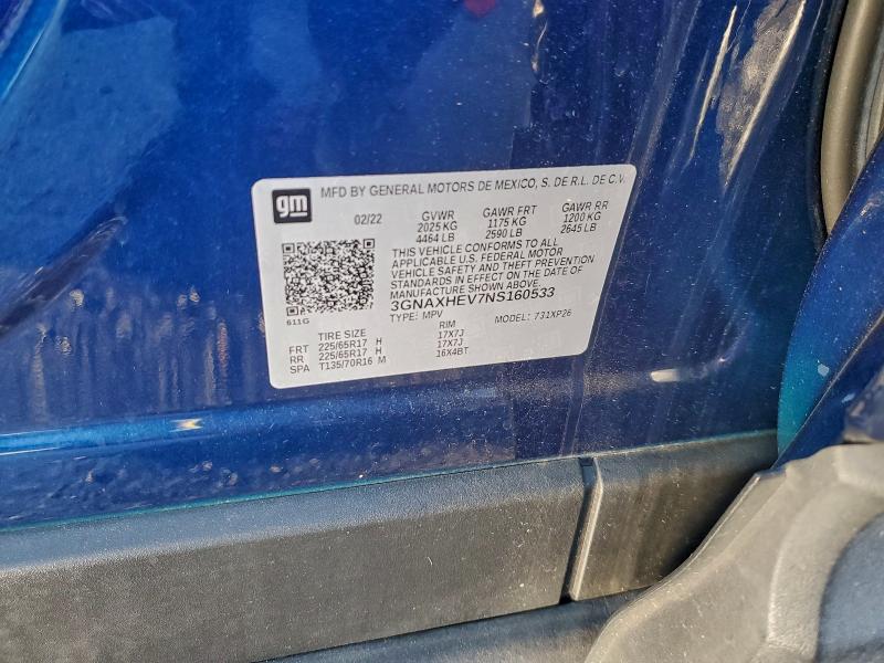 2022 CHEVROLET EQUINOX LS #3303768433