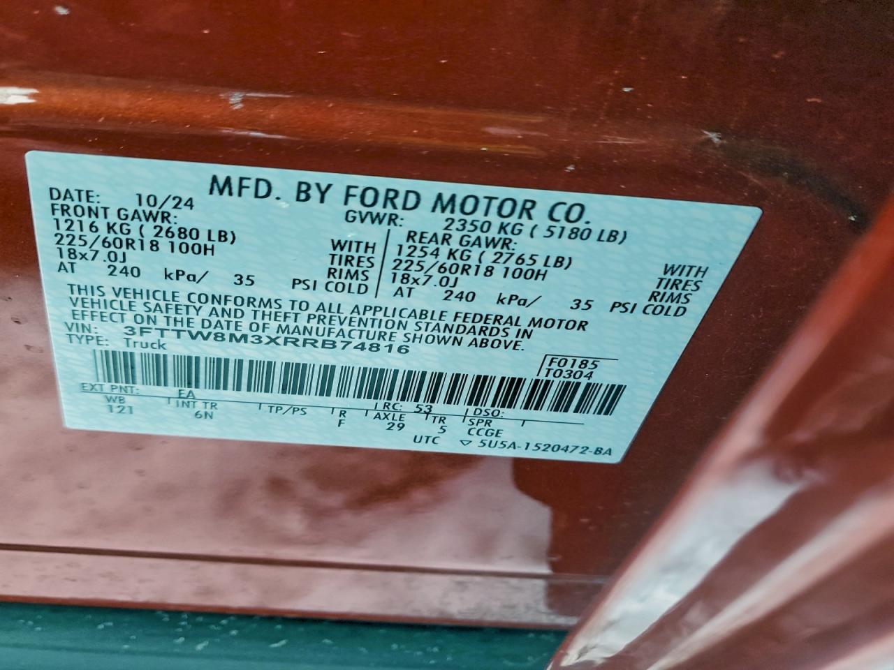 FORD MAVERICK LARIAT