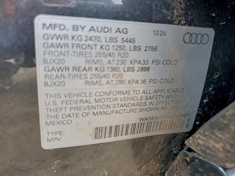 2025 AUDI Q5 PREMIUM #3311450240