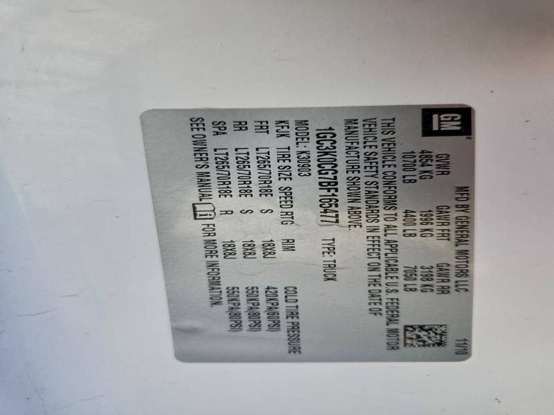 2011 CHEVROLET SILVERADO #3316758418